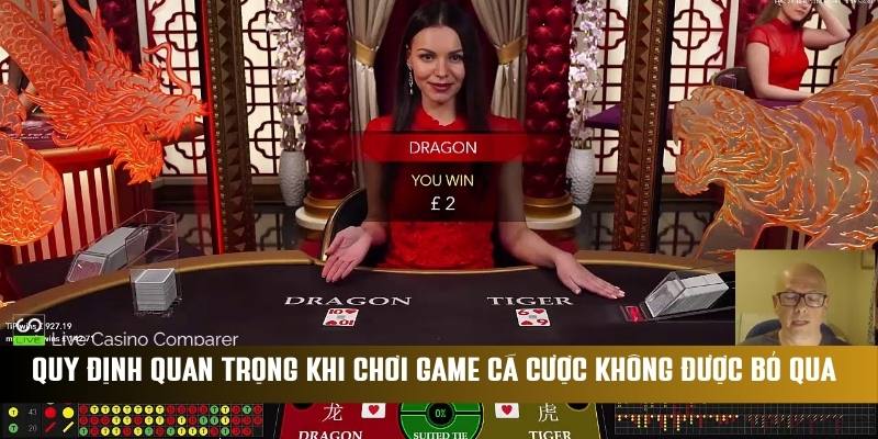 Quy định quan trọng khi chơi game cá cược không được bỏ qua